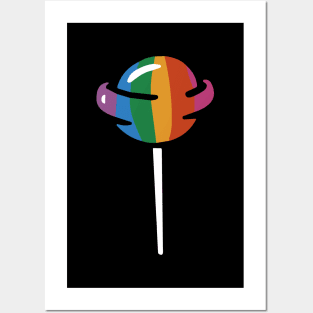 Pride Lollipop Posters and Art